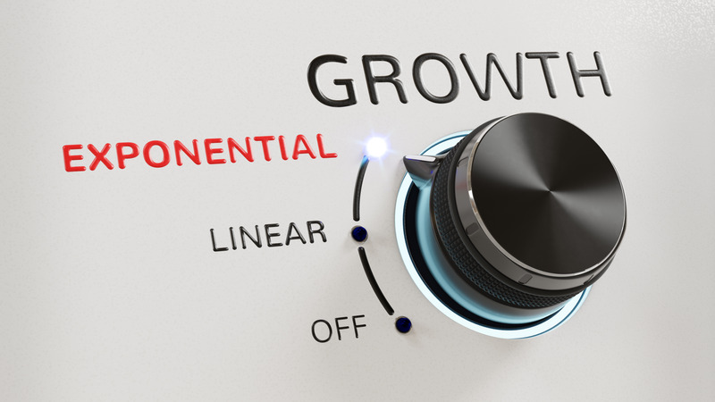 The Path to Exponential Growth: Contextual Delegation